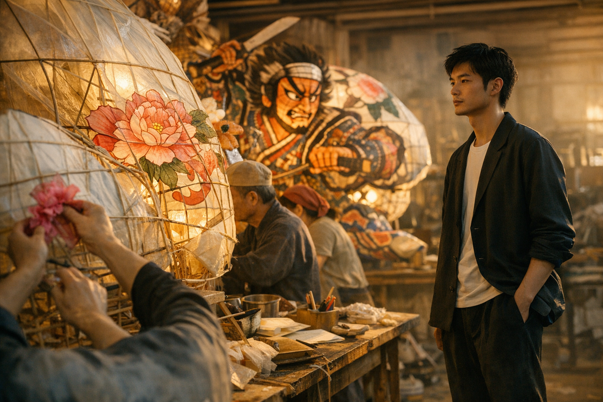 當睡魔祭走進嘉義：台日民俗藝術共創的工藝革命