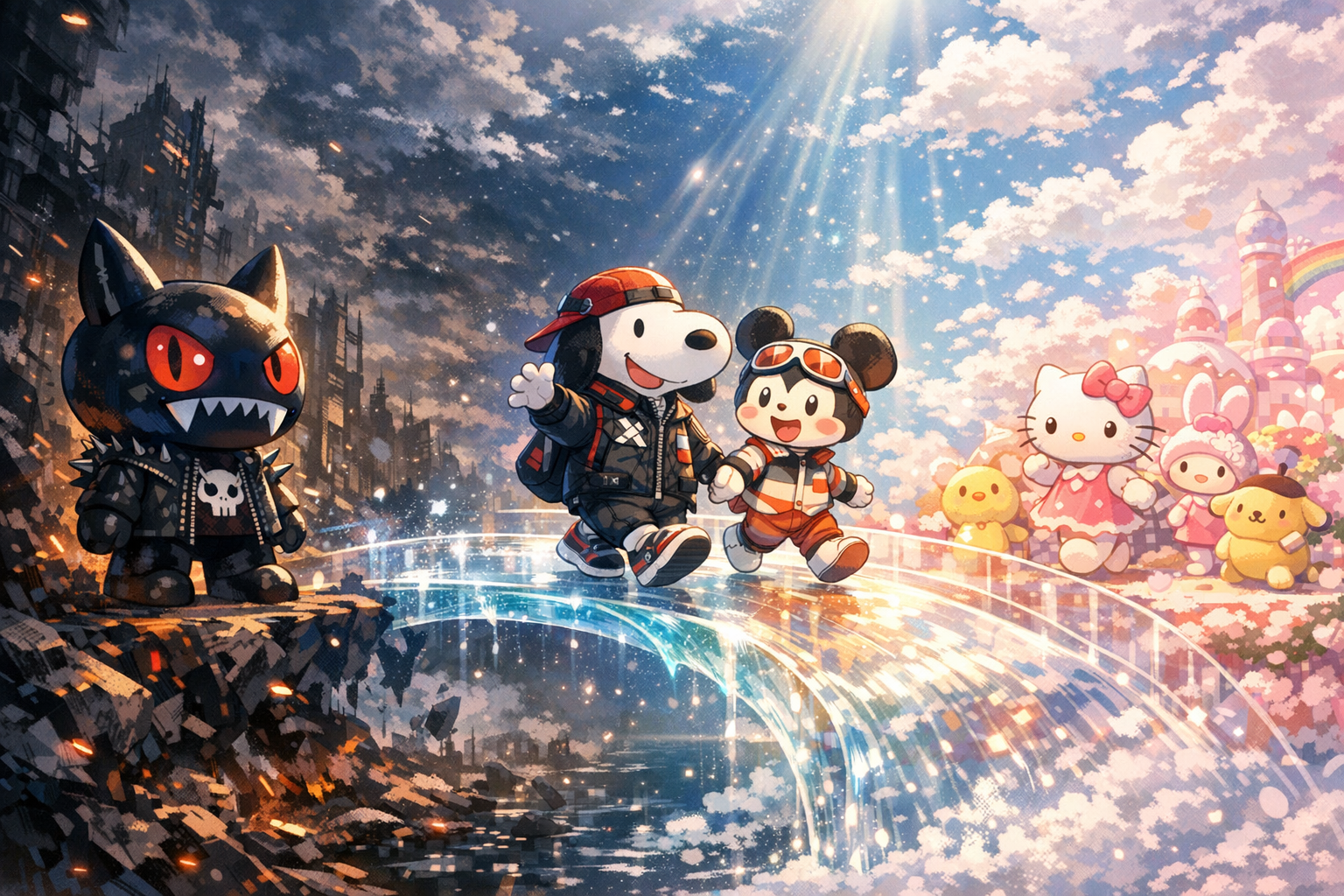 IP聯名進化論:從角色融合到宇宙穿越者的誕生