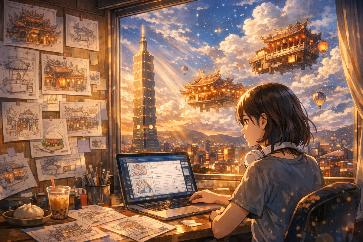 十三億日圓票房背後,台灣插畫家該看見什麼