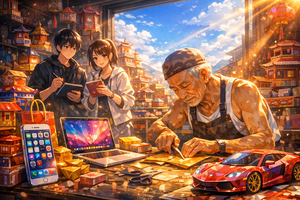 紙紮iPhone與終活產業展:告別如何成為15,000人的生意