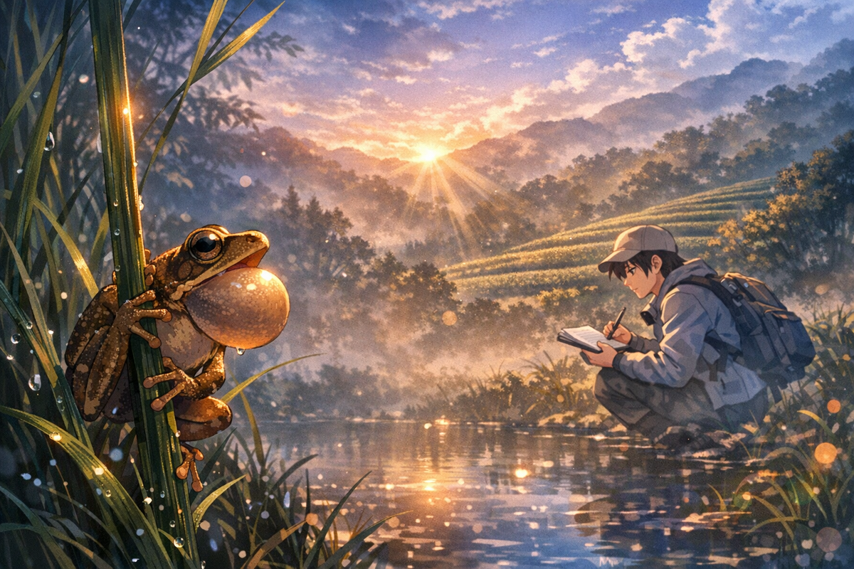 2000隻青蛙如何把殖民時代的錯誤分類變成台灣的生態主權