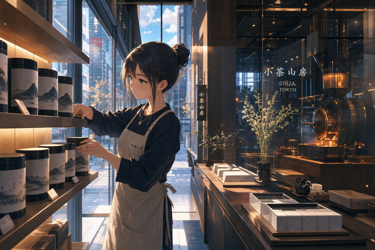 台灣茶進東京，賣的不是茶葉而是一套生活哲學