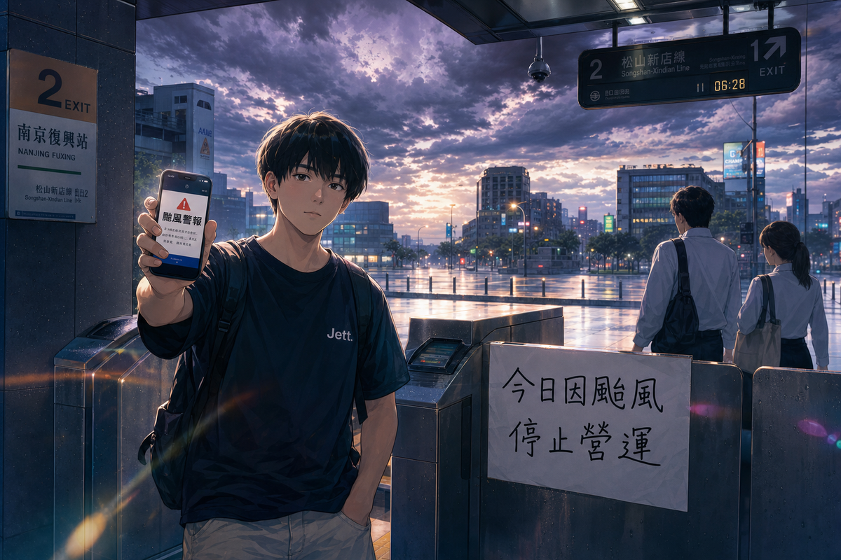 寫死的交易時段，在颱風假面前沒有任何意義